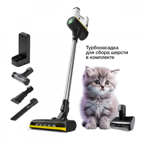 Вертикальный аккумуляторный пылесос Karcher VC 6 Cordless ourFamily Pet Вертикальный аккумуляторный пылесос Karcher VC 6 Cordless ourFamily Pet